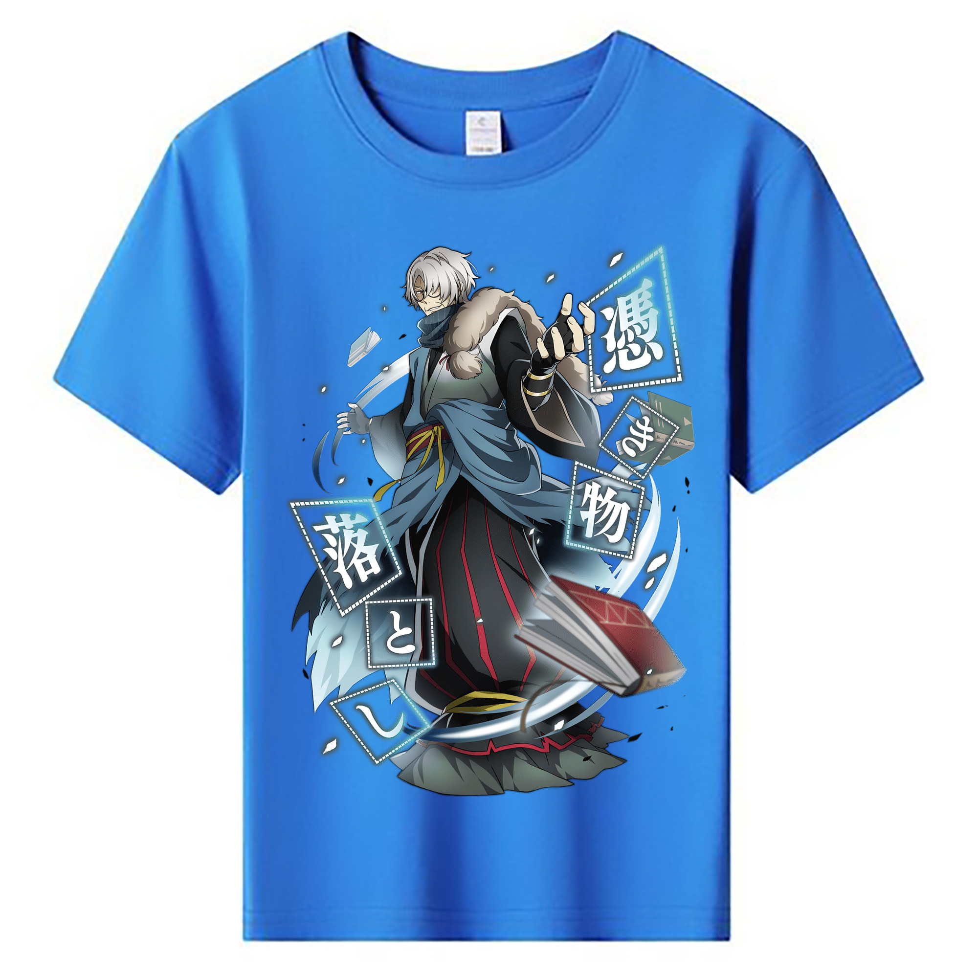 （画像用） 文豪ストレイドッグス Bungo Stray Dogs 綿100％キッズTシャツ（フロントプリント）